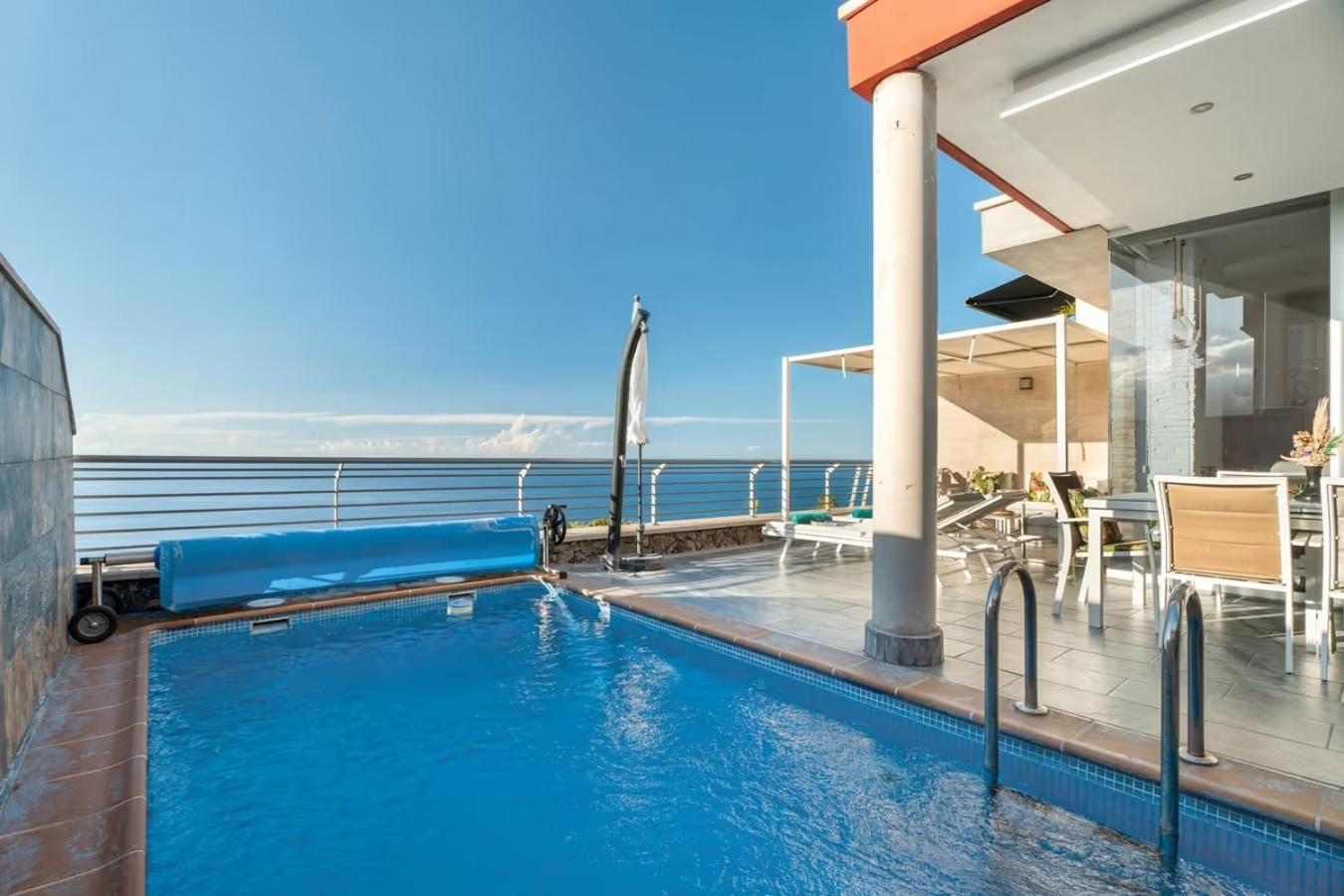 Villa Golden Horizon Con Piscina Privada Climatizada Santa Úrsula Eksteriør bilde