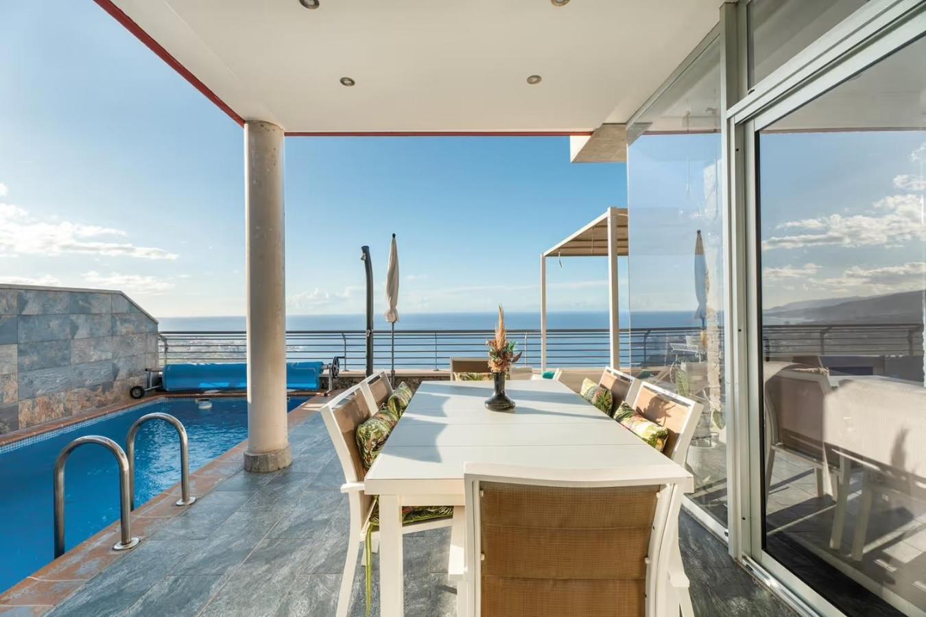 Villa Golden Horizon Con Piscina Privada Climatizada Santa Úrsula Eksteriør bilde