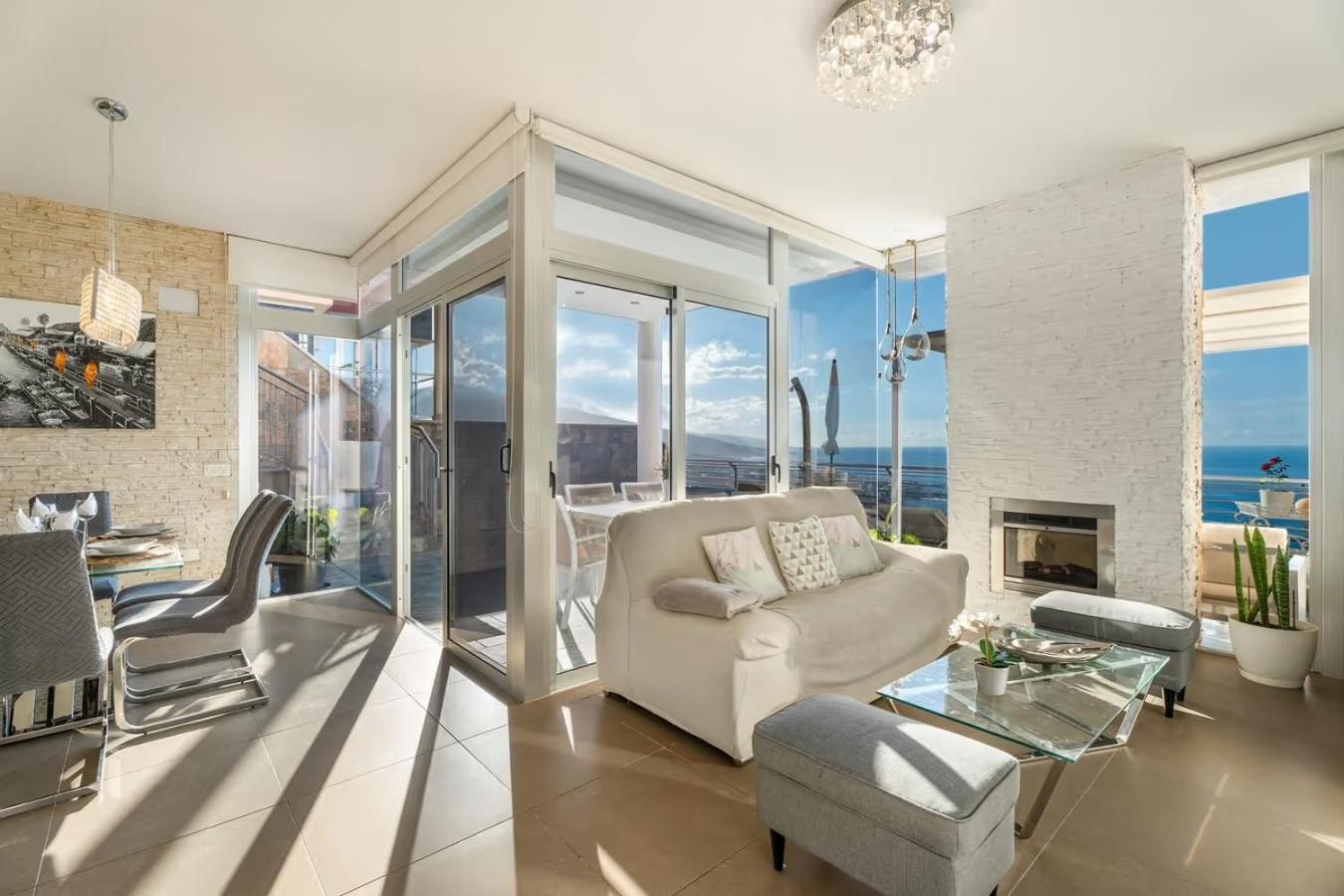 Villa Golden Horizon Con Piscina Privada Climatizada Santa Úrsula Eksteriør bilde